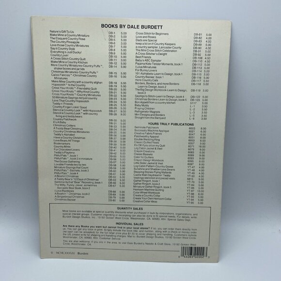 Praying Children By Dale Burdett Leaflet 2 Cross-stitch Pattern Preowned L-2 - Picture 4 of 8